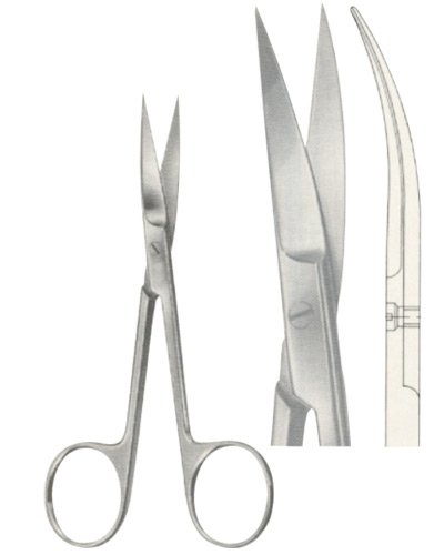 Gum, Surgical, Ligatur, Bandage Scissors 