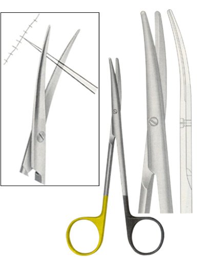 Gum, Surgical, Ligatur, Bandage Scissors 